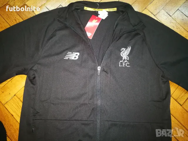  Уникален Тренировъчен Анцуг Ливърпул тесен Liverpool Training Tracksuit New Balance, снимка 6 - Спортни дрехи, екипи - 49163451