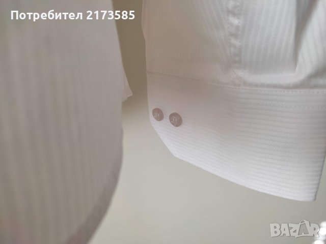 Продавам НОВА мъжка риза с дълъг ръкав LUSI, снимка 4 - Ризи - 42896058