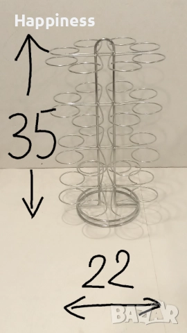 Стойка за 32 Капсули Dolce Gusto - ръчна изработка, снимка 3 - Кафемашини - 46242452