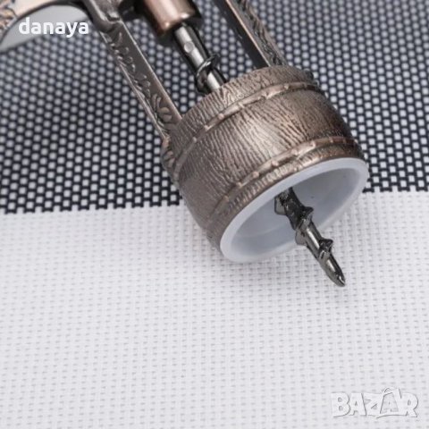 3641 Тирбушон в старинен дизайн с отварачка, снимка 6 - Аксесоари за кухня - 39958517