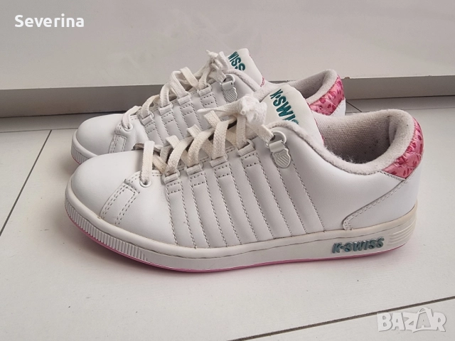 K-swiss Естествена кожа сникърси , снимка 6 - Дамски ежедневни обувки - 51752886