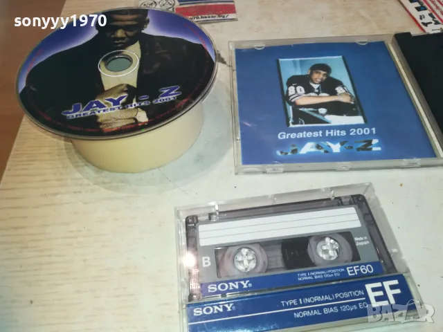 JAY-Z КАСЕТА SONY ЗАПИСАНА ОТ ДИСК 0511240805, снимка 18 - Аудио касети - 47844495