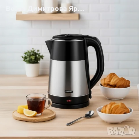 Електрическа кана Termomax TK2066D, 1500W, 1.8 л, снимка 2 - Кани - 50980587