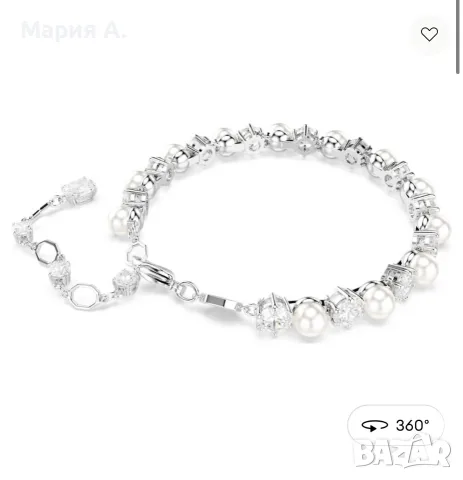 Сваровски бижута-гривна, снимка 4 - Гривни - 56113057