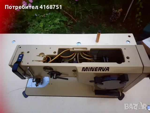 Шевна машина Minerva зиг заг, снимка 4 - Шевни машини - 47676014