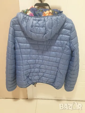 Синьо олекотено яке, снимка 2 - Якета - 47391314