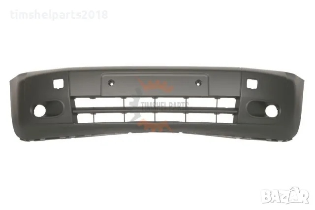 Предна броня "С отвор халогени" за FORD TRANSIT CONNECT 2007-2010 год
