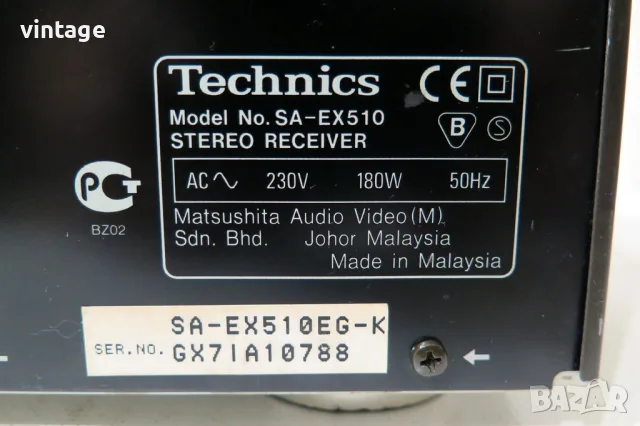 Technics SA-EX510, снимка 8 - Ресийвъри, усилватели, смесителни пултове - 56192884