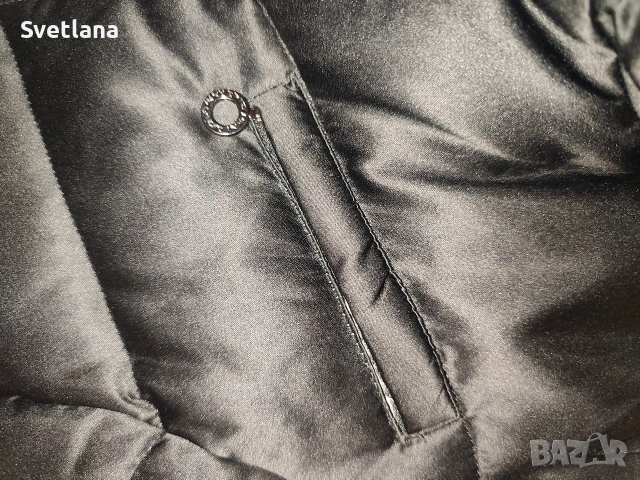 Зимно яке DKNY в класически черен цвят, снимка 6 - Якета - 54117452