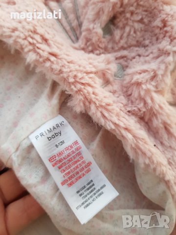 Бебешка зимна шапка Зайче 6-12 месеца, снимка 2 - Други - 38914600