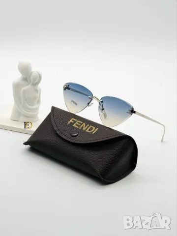 очила с калъф fendi, снимка 2 - Слънчеви и диоптрични очила - 50407014