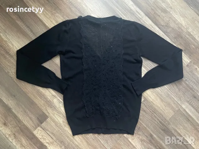 Жилетка с камъни и дантела на гърба , снимка 3 - Жилетки - 37180558