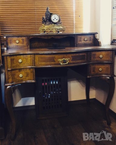 Старинно писалище в стил Барок!!!, снимка 2 - Бюра - 29227977