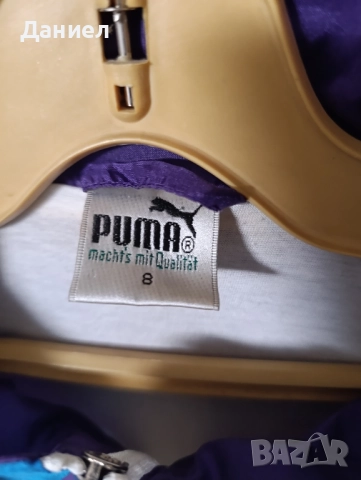 Винтидж осемдесетарско горнище Puma, снимка 5 - Спортни дрехи, екипи - 51647393