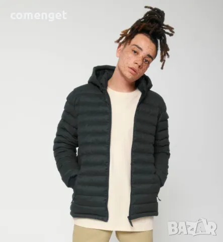 NEW! Мъжко италианско зимно яке Stanley Voyager с висока яка.
