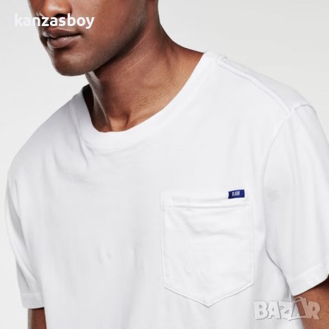 g-star ratiz pocket - страхотна мъжка тениска /СИВ ЦВЯТ/ КАТО НОВА