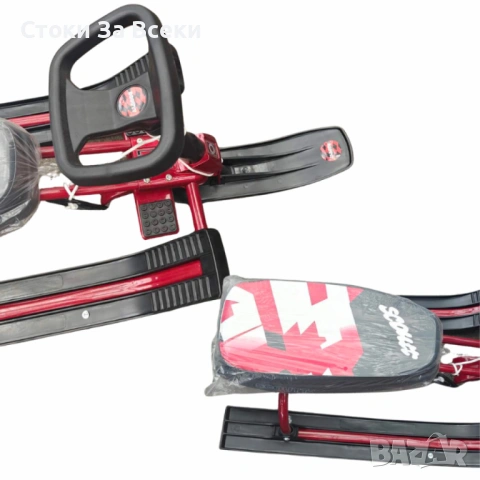 Зимна шейна Mustang с кормило и метална спирачка, снимка 13 - Зимни спортове - 53039319