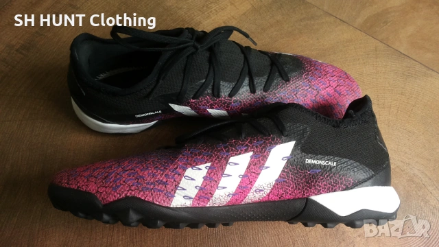 Adidas PREDATOR Astro Turf Football Boots Размер EUR 45 1/3 / UK 10 1/2 стоножки за футбол 222-14-S, снимка 8 - Футбол - 53124433