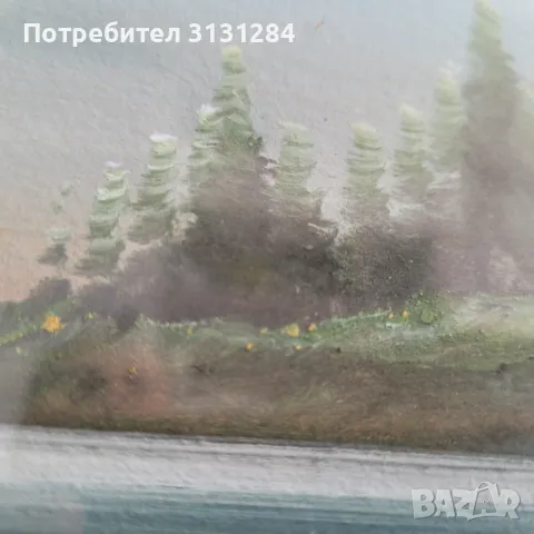 Картина от 50 -е години на шведски художник., снимка 4 - Картини - 49362902