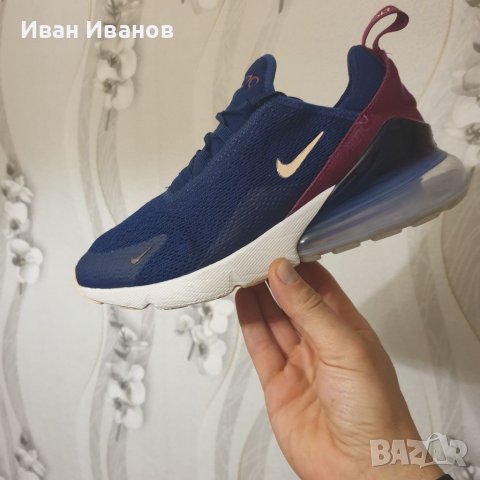 Оригинални маратонки  Nike Air Max 270 номер 39,5 -40 , снимка 12 - Маратонки - 37450268