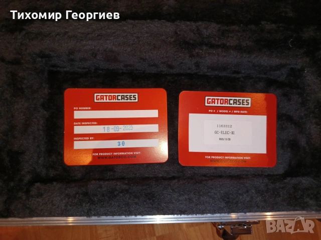 Куфар за китара Gator GC-ELEC-XL Guitar ABS Case, снимка 5 - Китари - 53891896
