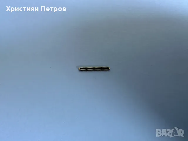 Конектор / Букса 60 pin на лентов кабел за Xiaomi Mi 10 Lite, снимка 3 - Резервни части за телефони - 47403870