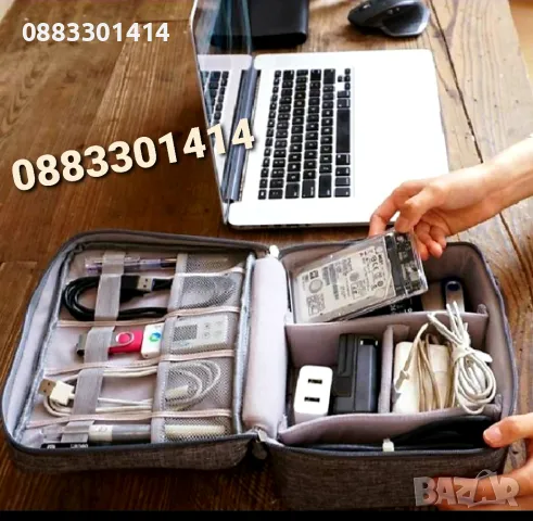 Водоустойчива чанта за електронни аксесоари и др. , снимка 3 - Чанти - 47672526