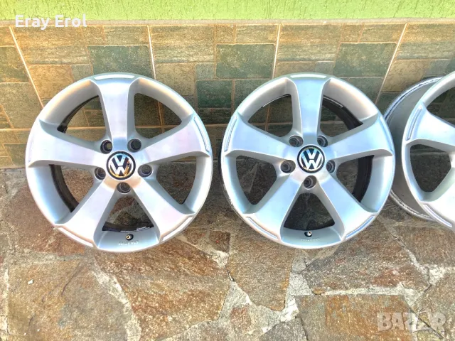 16 джанти 5x112 VW Golf Mk5 MK6 Mk7 Beetle Passat Caddy Touran Sharan Jetta 5х112 Оригинал, снимка 2 - Гуми и джанти - 47518072