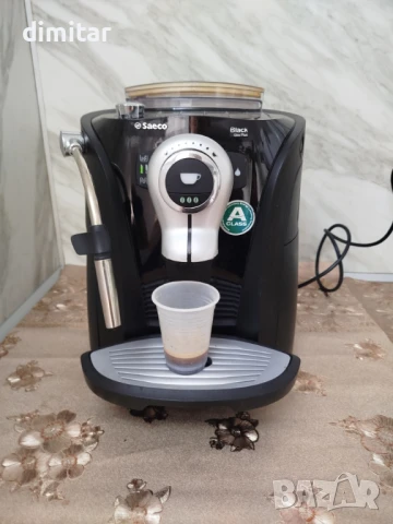 Кафе машина Saeco Black Giro Plus , снимка 10 - Кафемашини - 51167571