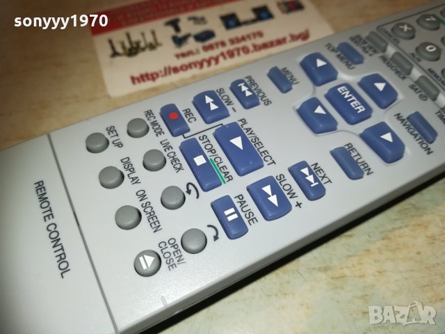 jvc rm-sdr008e dvd recorder remote 0403211936, снимка 7 - Дистанционни - 32042001