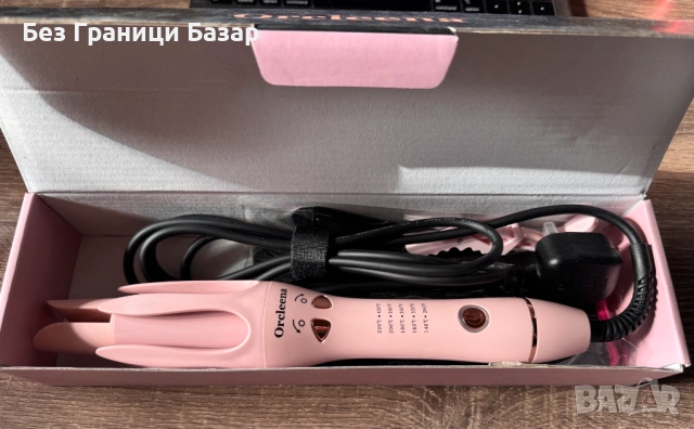 Нова Автоматична ротационна маша за коса Orcleena, къдрици с въртене, бързо загряване