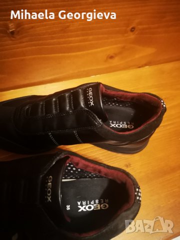 Кожени обувки geox respira, снимка 4 - Дамски ежедневни обувки - 38545129