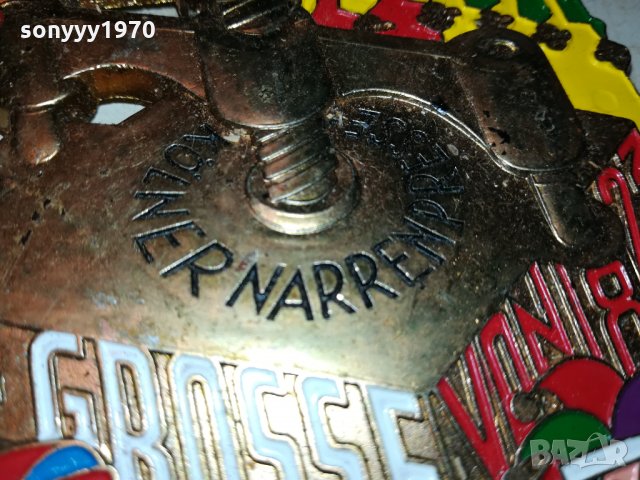 KOLNER NARREN PRESE 1982 GERMANY 0210211423, снимка 11 - Антикварни и старинни предмети - 34325115