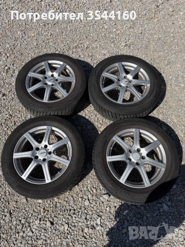 Лети джанти 17 5x114.3 с гуми 225/60/17 за Hyundai Tucson