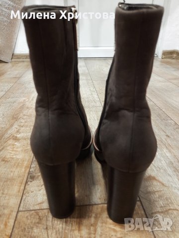 н.40 Tommy Hilfiger Women's I1285leen 17n Heeled Shoes, снимка 8 - Дамски боти - 35141642