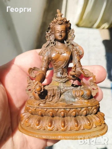 Бронзова статуетка-628, снимка 3 - Декорация за дома - 50807323