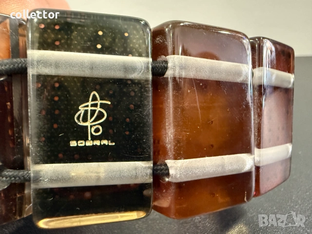 Гривна от бразилския дизайнер Карлос Собрал. №8082, снимка 8 - Гривни - 54081280