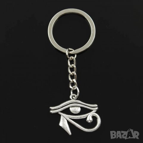 👀 Всевиждащото Око на Хорус - Египет, Масони, Илюминати, Символ, Ключодържател