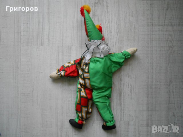 ЛОТ от 2 бр. КЛОУНИ СТАРА МЕХАНИЧНА ИГРАЧКА КЛОУН ЦИРК СССР !!!, снимка 8 - Колекции - 34495742