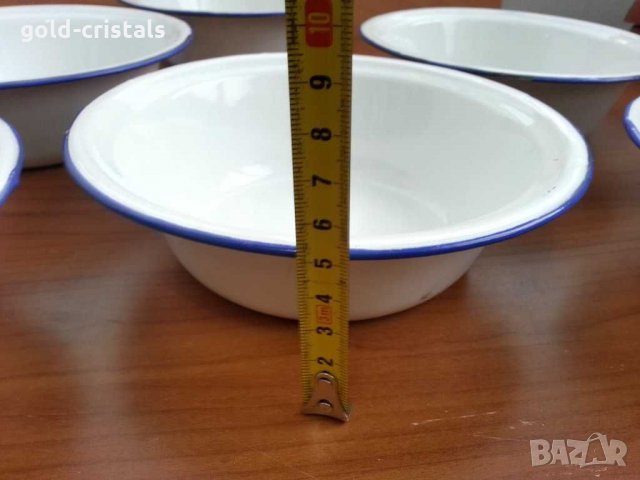 Емайлирани купи купички, снимка 3 - Антикварни и старинни предмети - 31627940