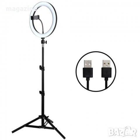 Професионална Лед Селфи Ринг Лампа за снимки и Видео ТикТок 10инча., снимка 3 - Селфи стикове, аксесоари - 29758350