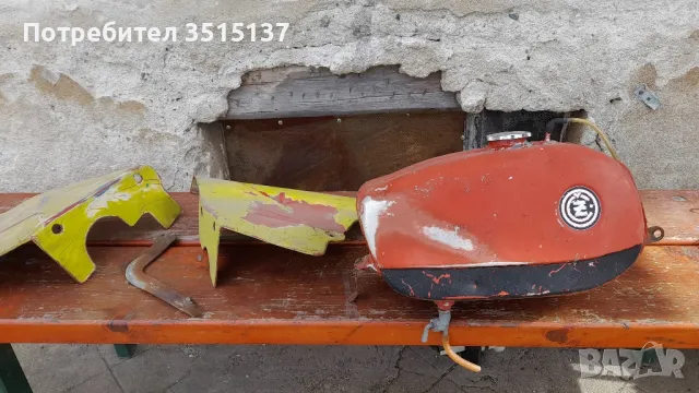 Чз крос 125 511 Cz cross резервоар страници части , снимка 1