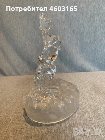 Кристална фигурка на кон, снимка 4 - Антикварни и старинни предмети - 52353256