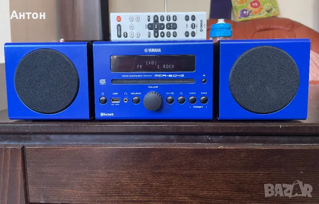 YAMAHA MCR-B043 micro система CD колони дистанционно MP3 USB Bluetooth