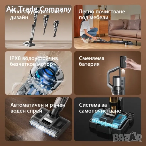 Вертикална прахосмукачка JIMMY PW11, снимка 14 - Прахосмукачки - 51887173