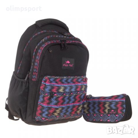 Раница ученическа Glossy Bird с размери 46х33х25 см. , снимка 17 - Раници - 37820046