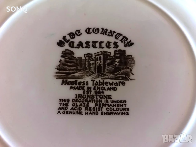 Английска Колекционерска Чиния Железен Камък, снимка 7 - Колекции - 51156649