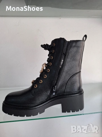 дамски кожени боти , снимка 2 - Дамски боти - 53159922