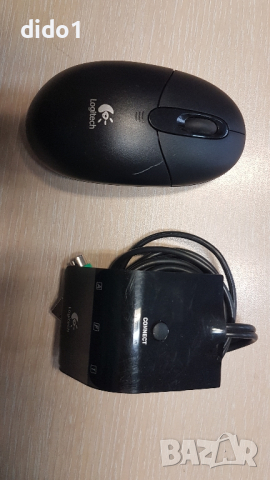 Мишка Logitech безжична с приемник, снимка 1