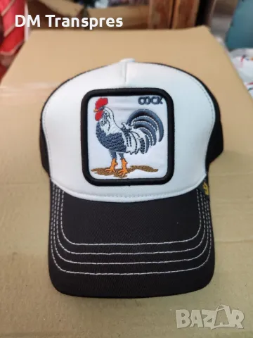 CR7 Oficial Model GOORIN BROS Black Panter Черна шапка с Козирка Роналдо